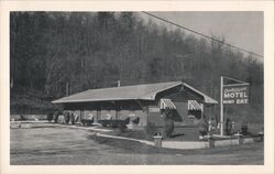 Shady Grove Motel and Restaurant Postcard