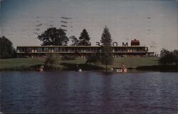 Lake Shore Motel Postcard