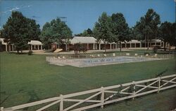 Oak View Motel and Swimming Pool Colonial Heights, VA Postcard Postcard Postcard