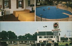 George Washington Motel Postcard