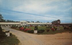 Lake View Motel Postcard