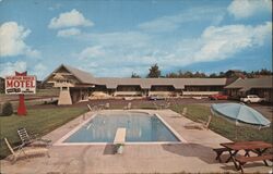 Mountain Breeze Motel and Swimming Pool Postcard