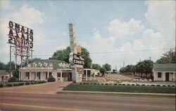 Alamo Plaza Hotel Courts Nashville, TN Postcard Postcard Postcard