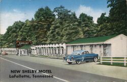 New Shelby Motel Postcard