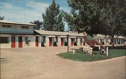 Wheel-Inn Motel Postcard