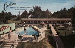 Cavalier Motel and Restaurant Erie, PA Postcard Postcard Postcard