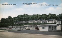 Locust Grove Motel Postcard