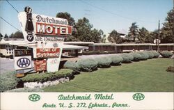 Dutchmaid Motel, Ephrata Pennsylvania Postcard Postcard Postcard