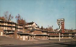 Pony Pass Motel, Klamath Falls Postcard