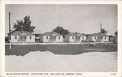 Blue Moon Motel Postcard