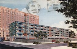 Downtowner Motor Inn Postcard