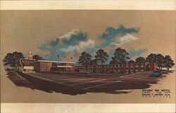 Holiday Inn Motel, Elmira Postcard