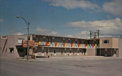 Paradise Motel, Ogallala NE Nebraska LeZotte Studio Postcard Postcard Postcard