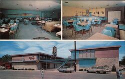 Fort Sidney Motor Hotel Nebraska Postcard Postcard Postcard