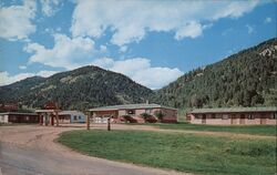 Kirkwood Ranch Motel, West Yellowstone Montana Eric J. Seaich Postcard Postcard Postcard