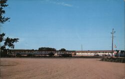 Star Motel, Miles City's Newest Montana Postcard Postcard Postcard