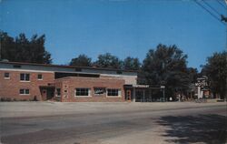 Ahlers Motel and Dining Room Postcard