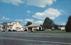 Blue Gables Court Motel Postcard