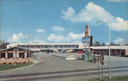 Holiday Motel & Restaurant Postcard