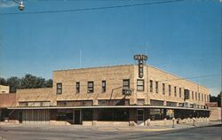 Ames Motor Hotel Postcard