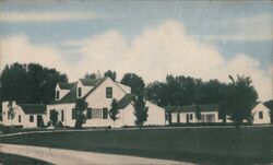 Kizzer's Modern Motel Postcard