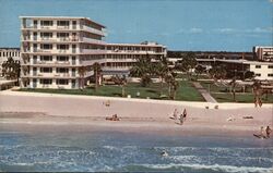 Coral Reef Motor Inn on the Gulf Saint Petersburg Beach, FL Postcard Postcard Postcard