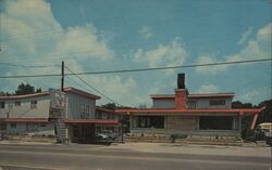 The Village Inn Motel & Restaurant Ellettsville, IN Postcard Postcard Postcard