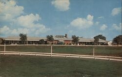 Hilltop Motel, Franklin IN Indiana Postcard Postcard Postcard