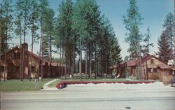 Cedar Motel, One of Coeur d'Alene's Finest Idaho Postcard Postcard Postcard