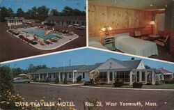 Cape Traveler Motel Postcard