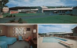 Wilbraham Motel Postcard