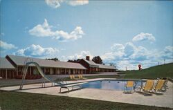 The Village Green Motor Inn Postcard