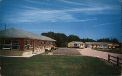 Near Beach Motel Cabins Jack Edmondson Postcard Postcard Postcard