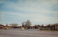 Log Cabin Motel, Crescent City California Postcard Postcard Postcard