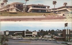 Treasure Island Motel Postcard