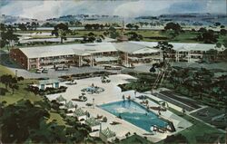 New Englander Motor Hotel Westport, CT Postcard Postcard Postcard