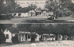 Plantation Inn and Motor Court Postcard