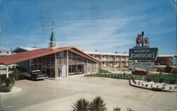 Howard Johnson's Motor Lodge and Restaurant Postcard