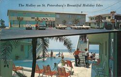 The Molloy on St. Petersburg's Beautiful Holiday Isles Postcard