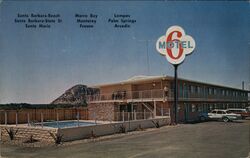 Motel 6 Morro Bay Postcard