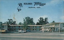 Redlands Travelodge Postcard