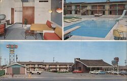 Valli-Hi Motor Hotel Denver, CO Postcard Postcard Postcard