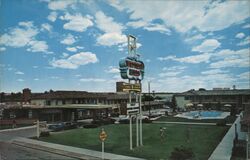 Western Hills Motor Hotel Postcard