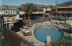 The Tides Motel, Laguna Beach Postcard