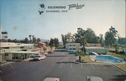 Escondido Travelodge Postcard