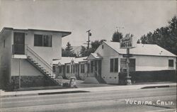 Sunset Motel, Yucaipa Postcard