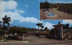 Gulf Motel, Santa Barbara California Postcard Postcard Postcard