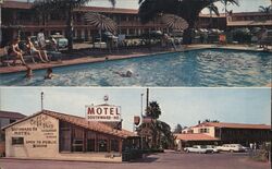 Southward Ho Motel and Pool Postcard