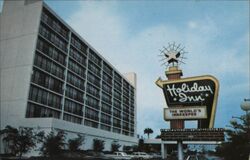 Holiday Inn Civic Center Orange Bowl Miami Postcard