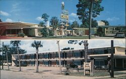 The Papaya Motel, Fort Walton Beach Florida Postcard Postcard Postcard